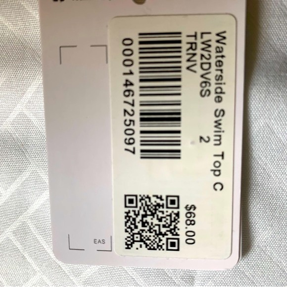 NEW LTD. EDT. lululemon SZ. 2 Waterside Swim Top True Navy/C Cup BNWT - Picture 13 of 13